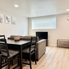 Modern 2BR Renton Home | Laundry & Workspace W/ AC