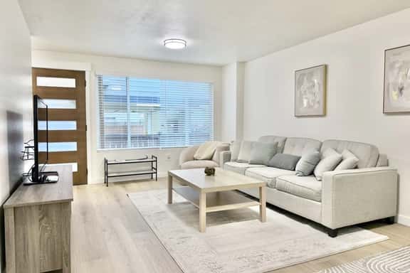 Modern 2BR/1.5BA Seattle Home | Workspace - Image 1