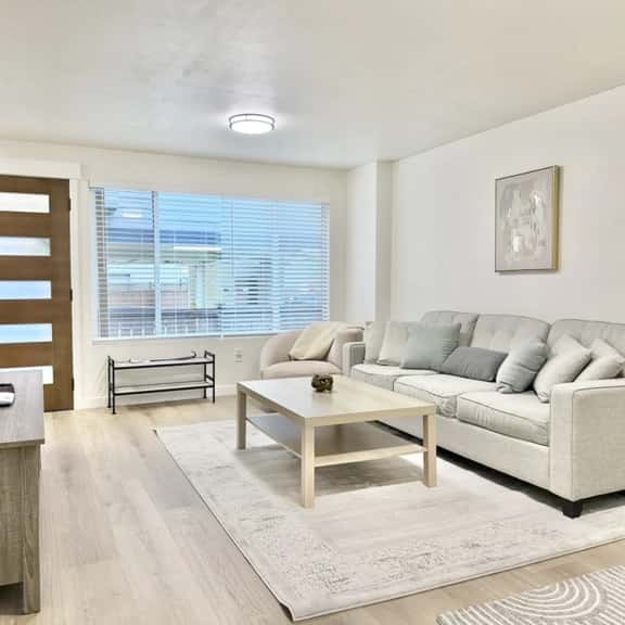 Modern 2BR/1.5BA Seattle Home | Workspace - Image 1